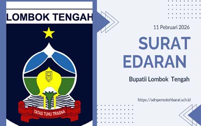 Surat Edaran Bupati Lombok Tengah 11 Pebruari 2026